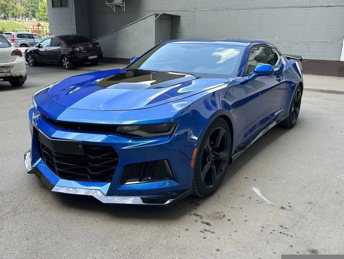 Chevrolet Camaro 2016 синяя