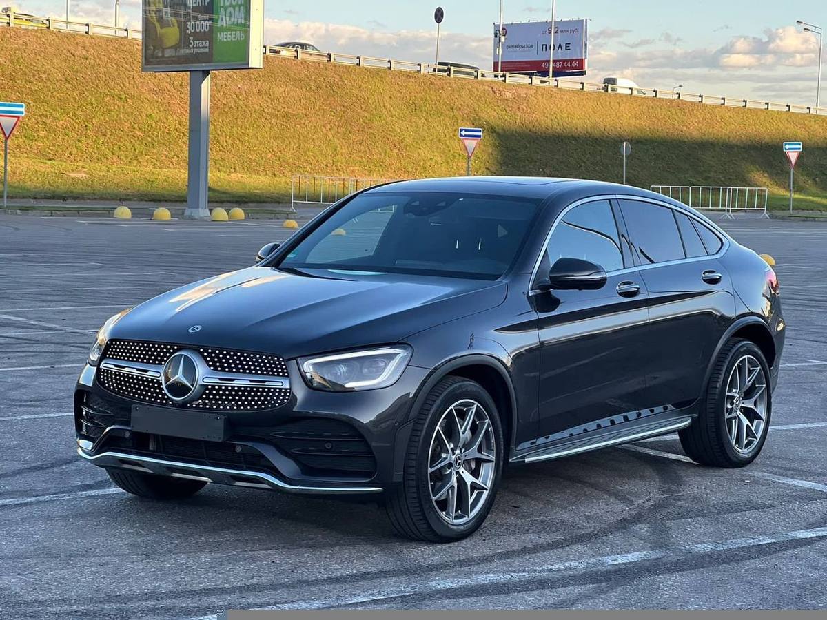 GLC Coupe 2020 серый матовый