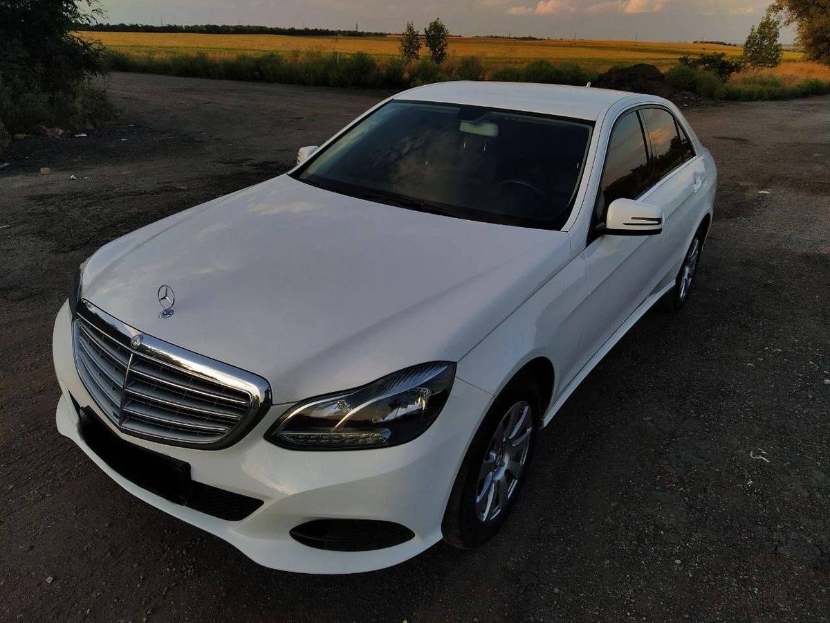 Битый Мерседес w212 Restyling